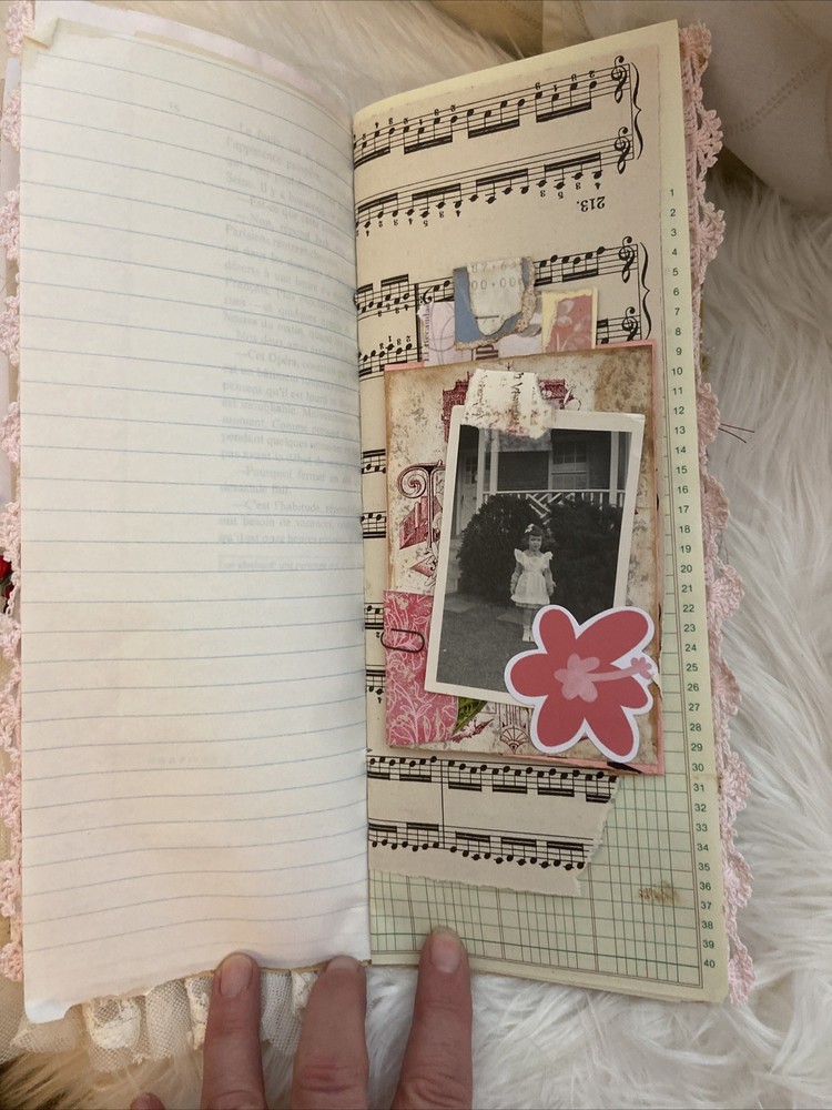 Long Thin Junk Journal Handmade