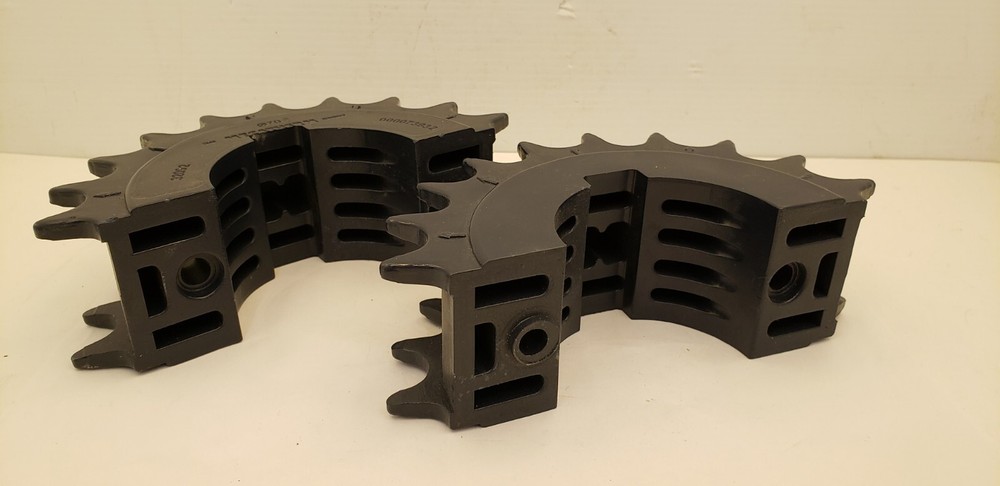 MECATHERM 32092 DOUBLE SINGLE SPLIT ROLLER CHAIN SPROCKET, 70MM BORE, 20T, NNB