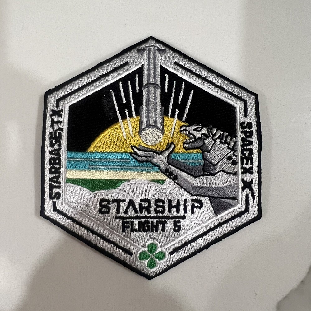 SpaceX Starship Flight 5 Employee Mission Patch