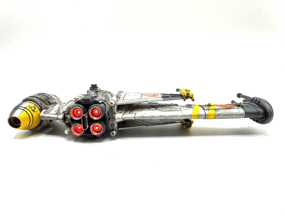 Star Wars Micro Galaxy Squadron Custom B-Wing USB-C LED And Deco