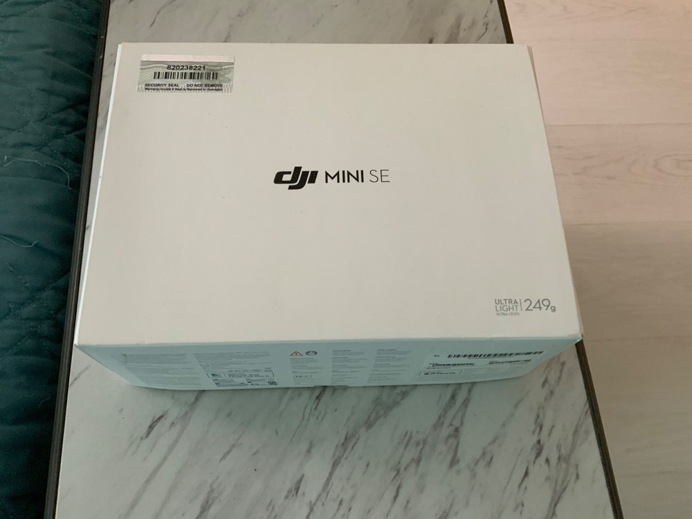 DJI Mini SE drone. Used once. Unbound