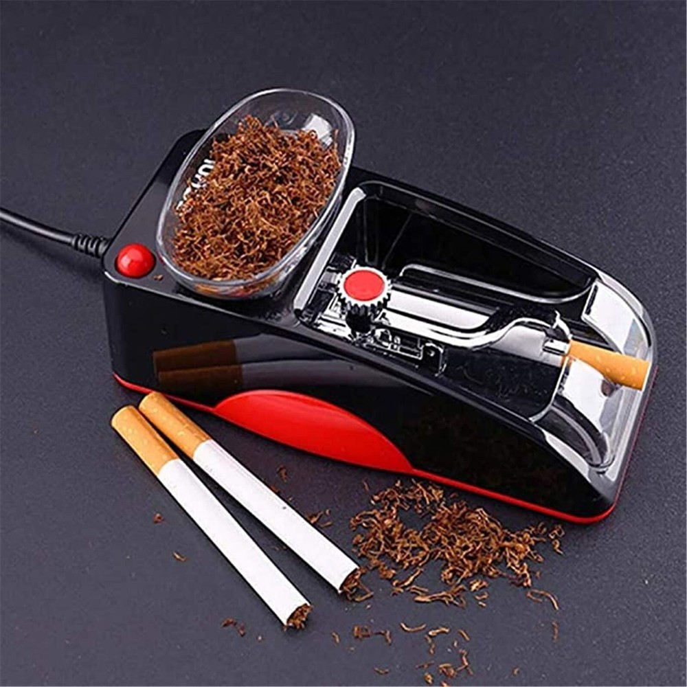 Cigarette Maker Machine Automatic Electric Rolling Roller Tobacco Injector DIY