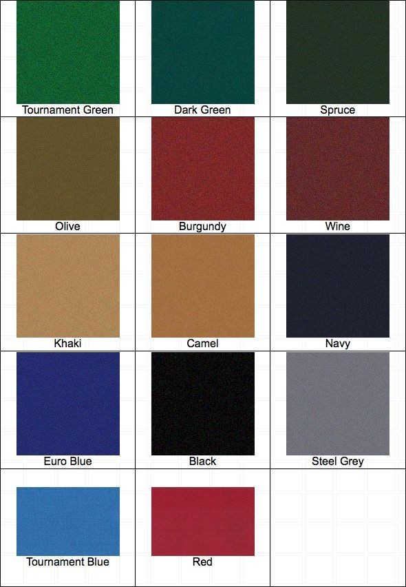 New Pro 8' Oversized Proform High Speed Pool Table Cloth Felt - Spruce