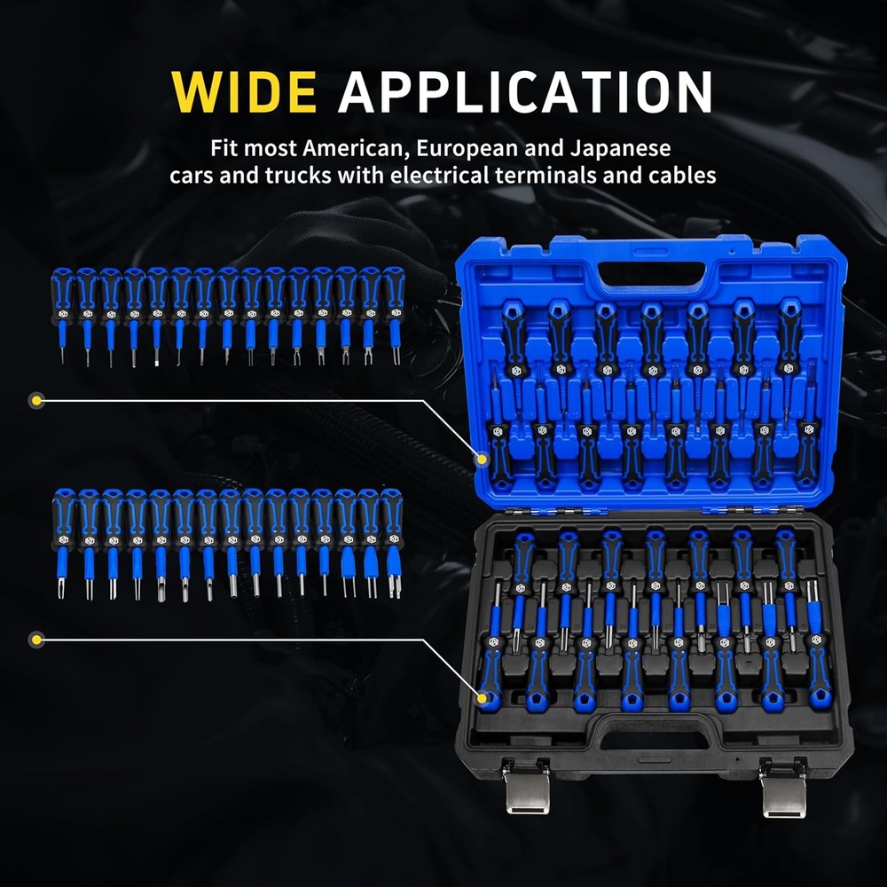 30 PCS Universal Terminal Release Kit, Electrical Removal...