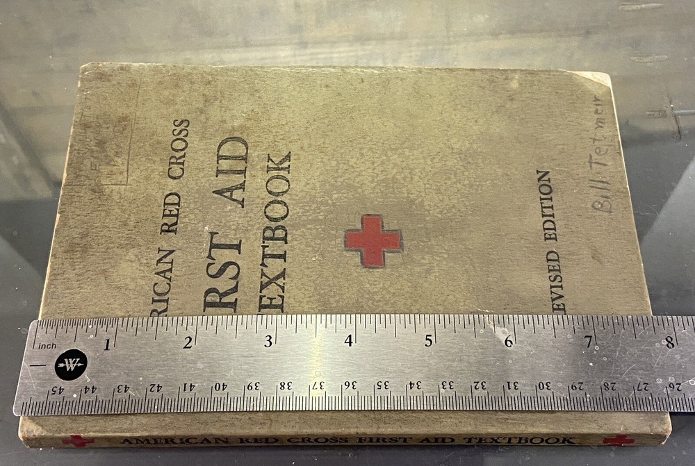 American Red Cross First Aid Textbook 1945