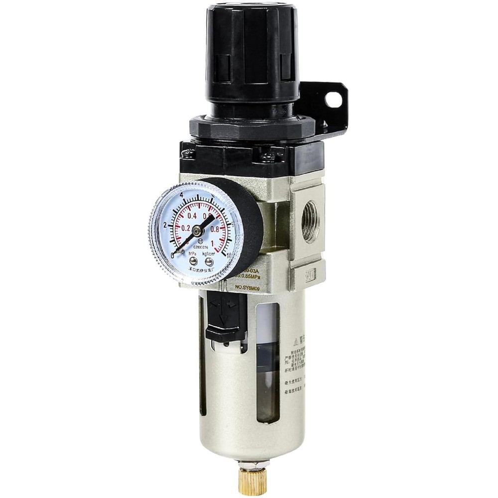 Professional Compressed Air Filter Regulator Combo - Compact & Reliable Design