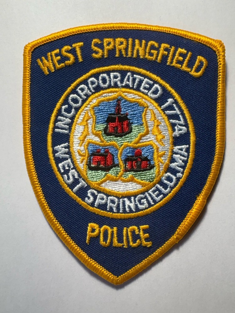 West Springfield Massachusetts Police Patch