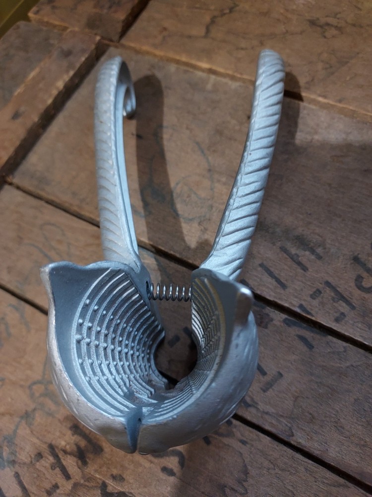 Nut Cracker Squirrel Quirky Cast Aluminum