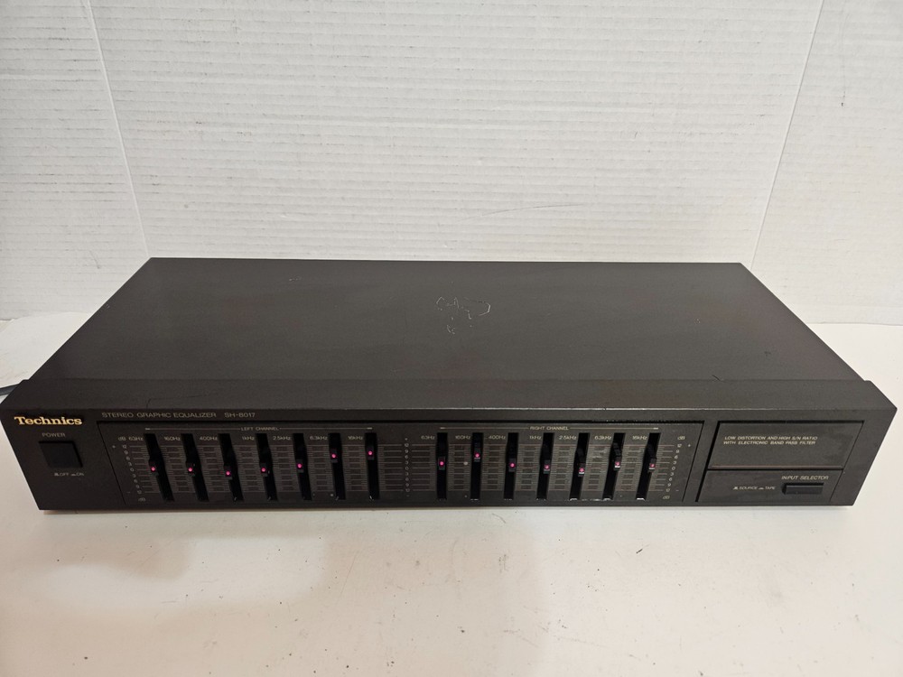 Technics SH-8017 7-Band Graphic Equalizer – Vintage Hi-Fi Tested
