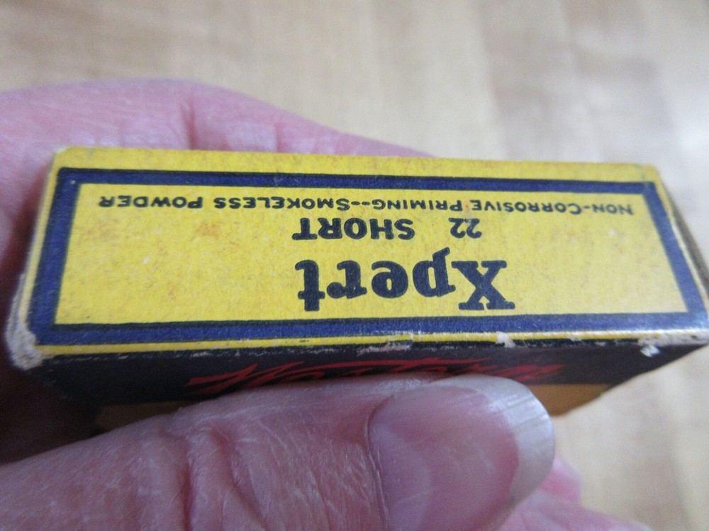 Empty Ammo Box Western Xper 22 SHORT W18 #18