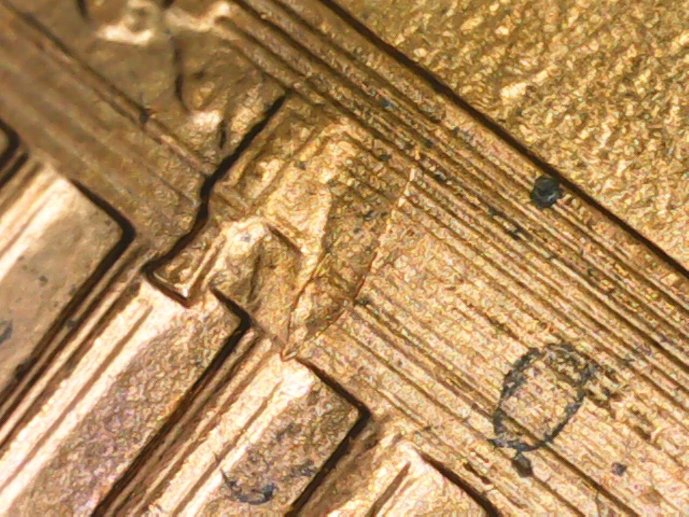 1995 Penny Struck Through Reverse