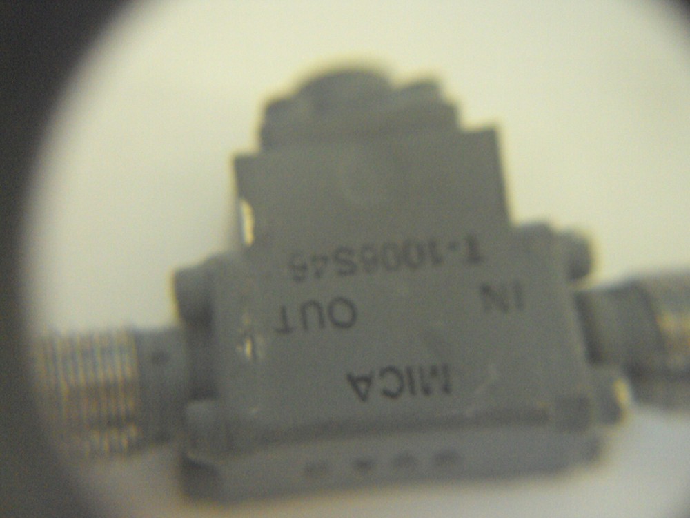 1PP  RF Isolator  Microwave MICA T-1006S46 SMA