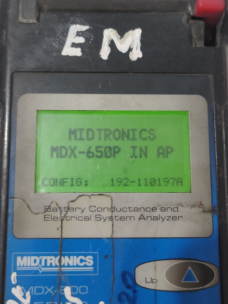 Midtronics MDX-650P SOH 6 & 12V Digital Battery/Electrical System Analyzer
