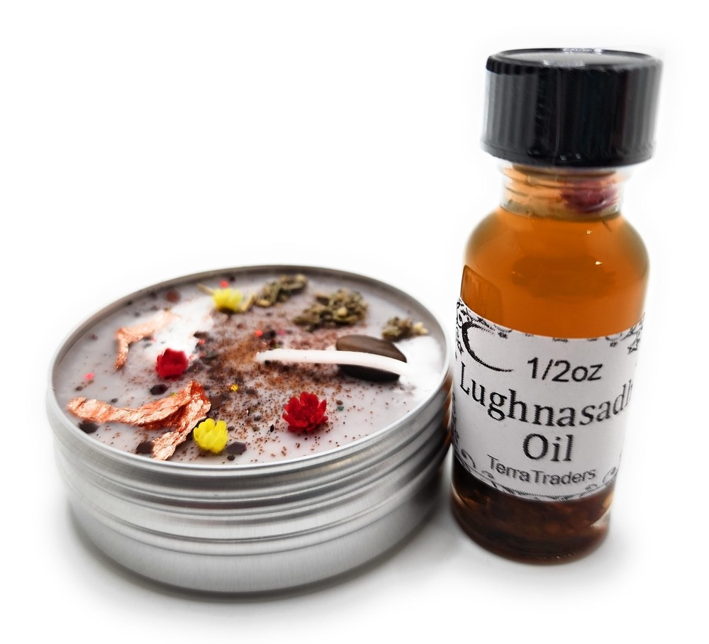 Lughnasadh Oil Candle Set