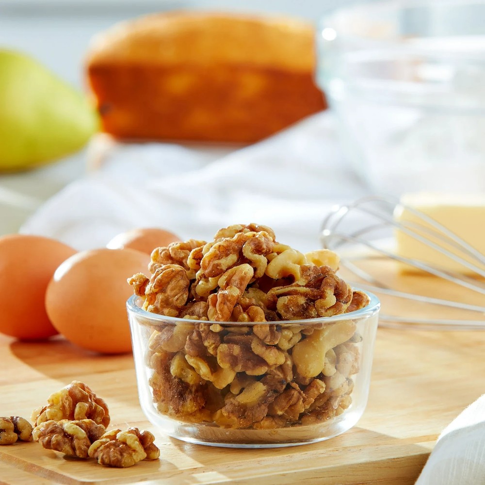 Great Value Walnuts Halves & Pieces, 16 Oz