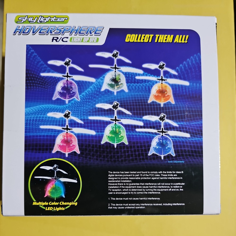 Mindscope Sky Lighter R/C Light Up UFO Hoversphere
