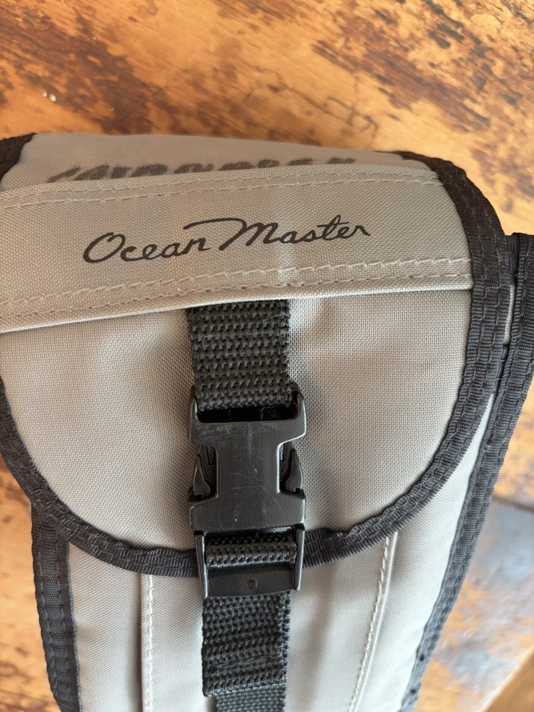 Ocean Master View 3 Mask Blue With Soft Case