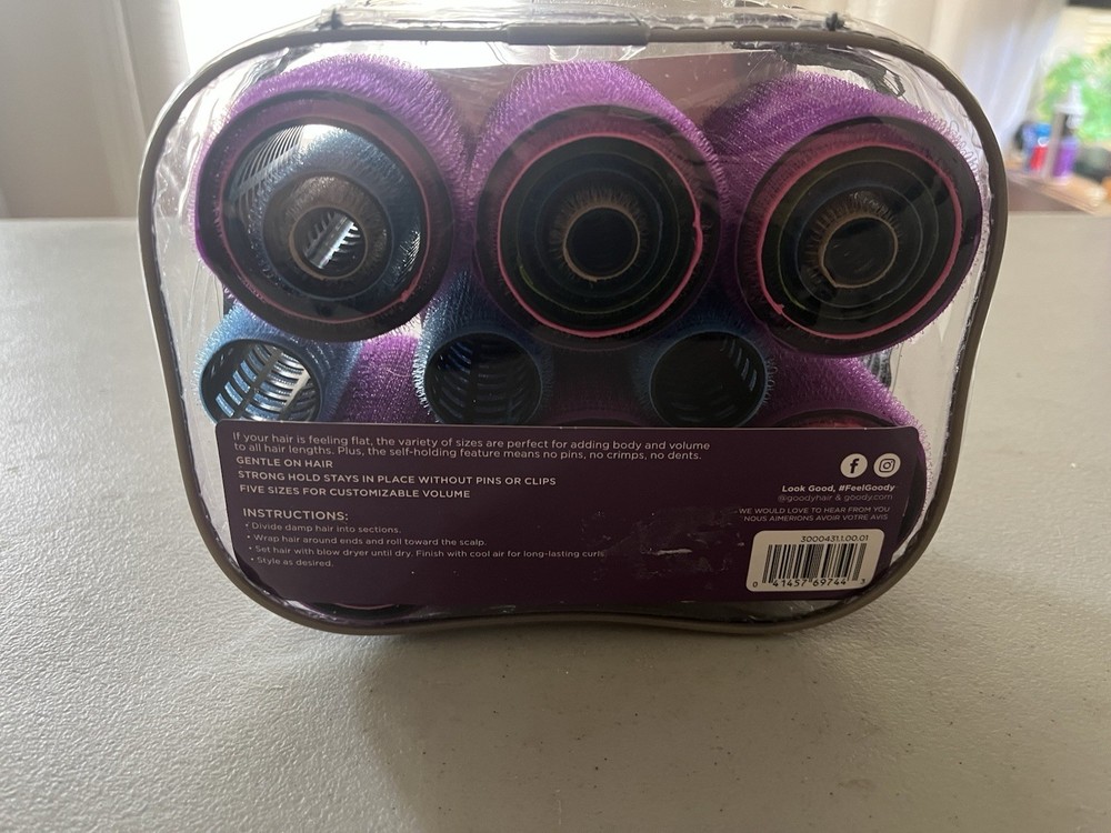 Goody Volume Boost Hair Rollers 31 Piece Set New Great Condition