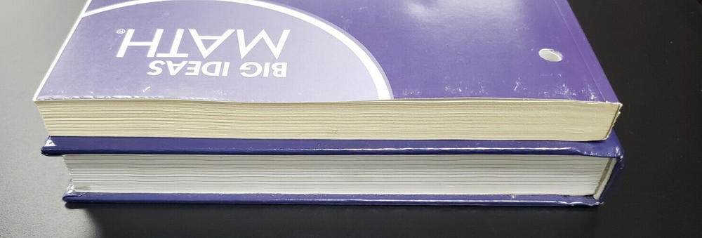 BIG IDEAS MATH Algebra 2: Common Core Student Edition (2-book set) 2019