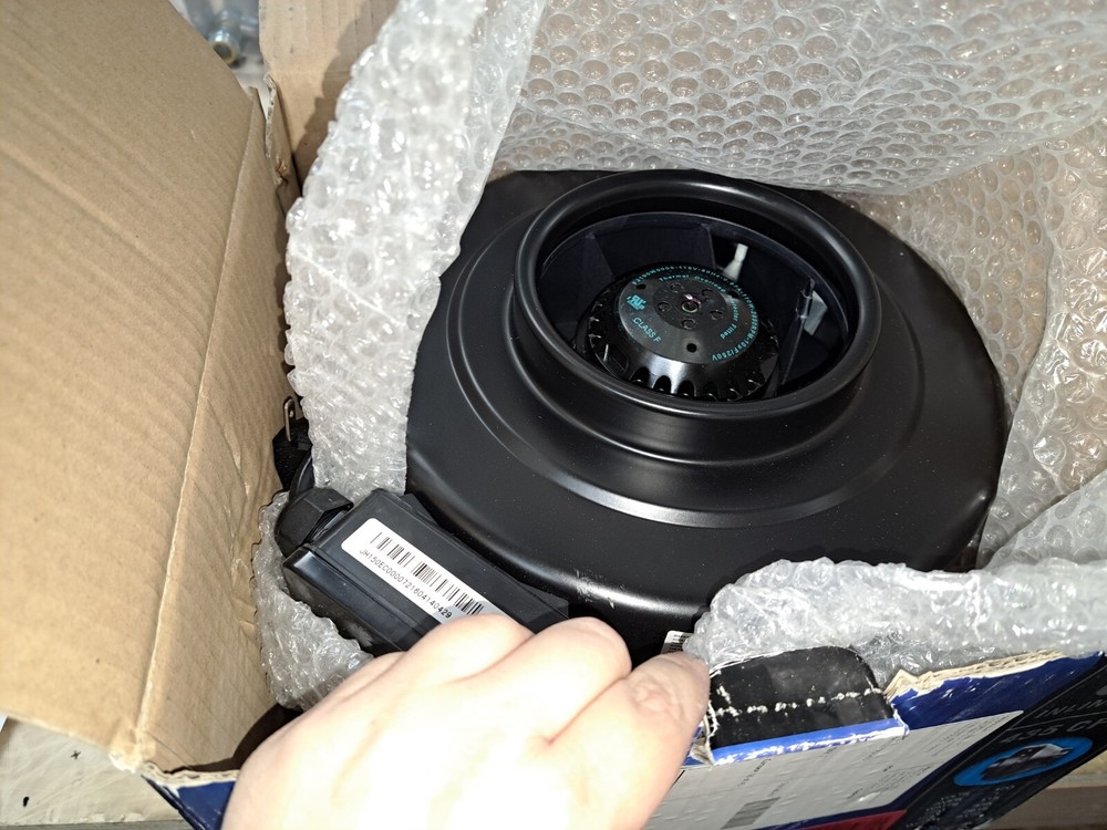 Hurricane Inline Fan 6 in 435 CFM