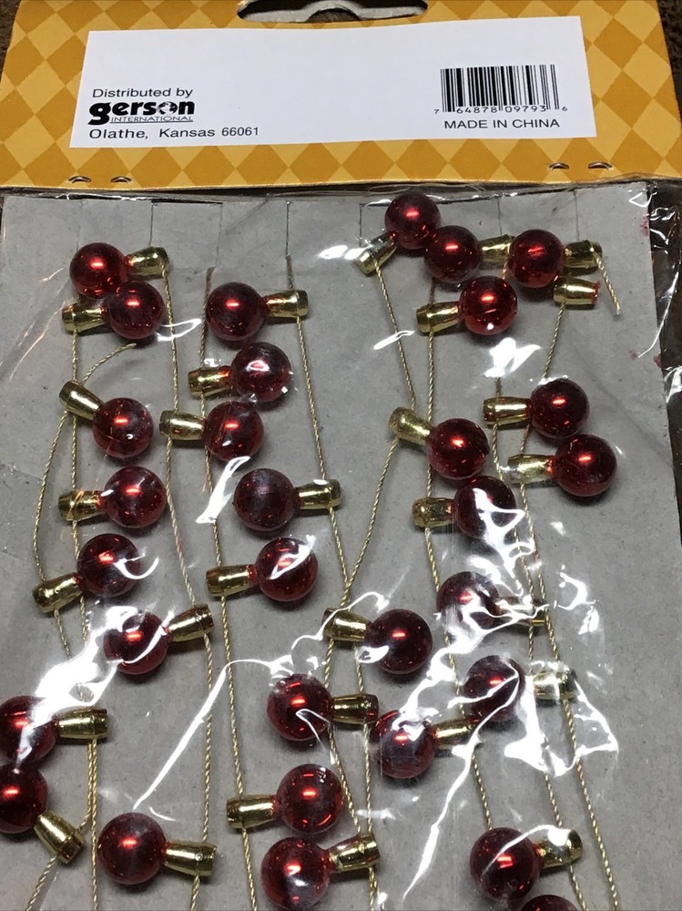 Mini Christmas Light Garland 6’