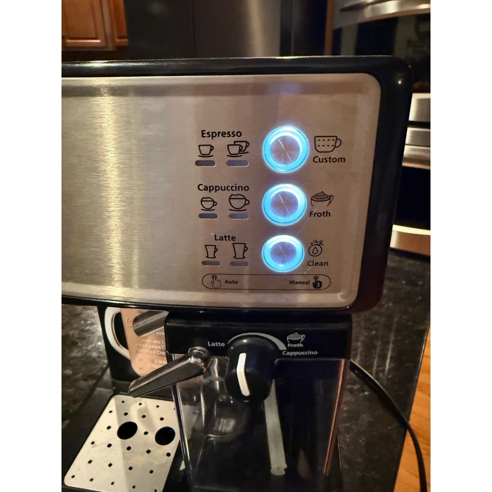 Mr. Coffee Programmable Espresso & Cappuccino Coffee Maker