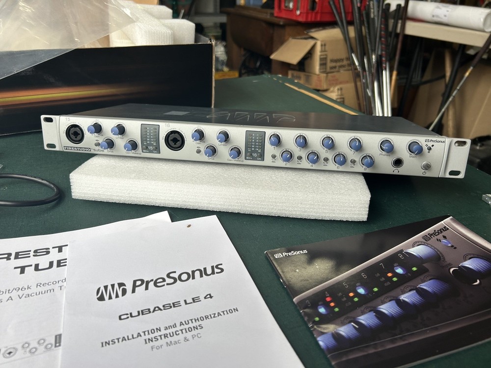 PreSonus Firestudio Tube - 16 Channel Interface Firewire Recording System W/Box