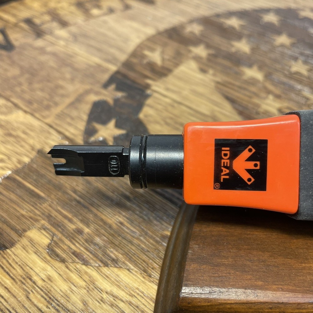 Ideal Punchmaster II Impact Punch Down Tool With 66 & 110 Blades