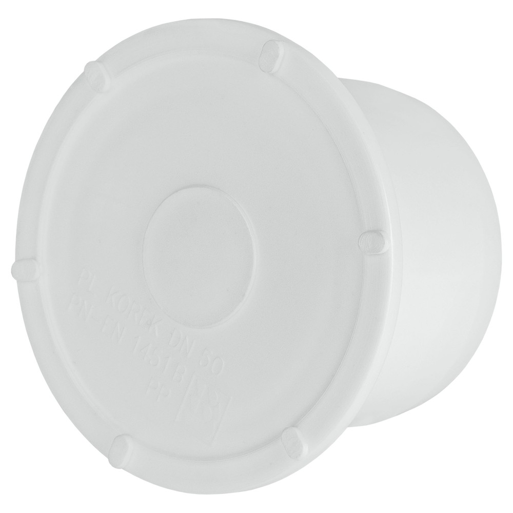 Socket Plug 50mm Waste Pipe Soil Pipe Vent Pipe Cap Blank Stop End Push-Fit