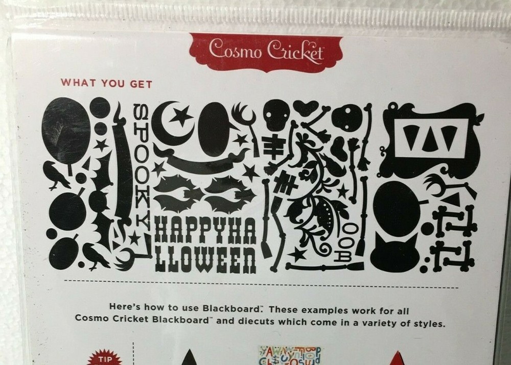 Blackboard "Honey Pie" Chipboard 52 pc Easter Set Spring Scrapbook Scrapbooking