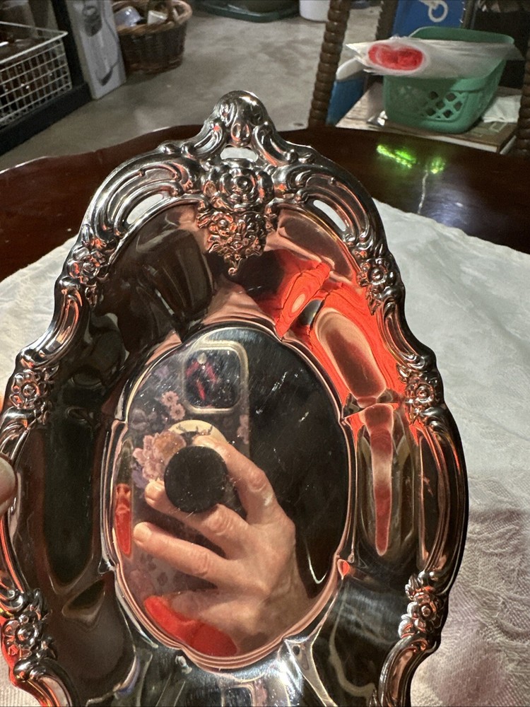Community SilverPlate SILVER ARTISTRY 9" Serving Platter