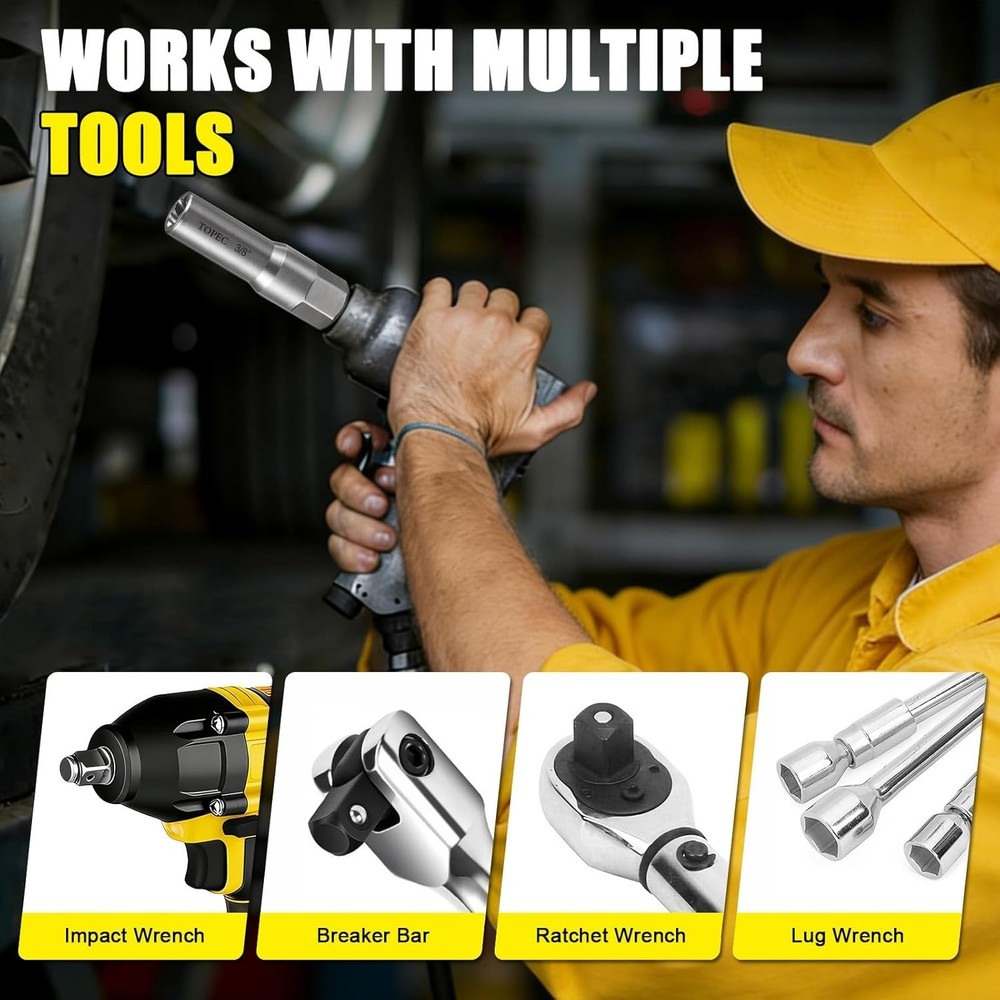 Professional 10-Piece Bolt Extractor Set