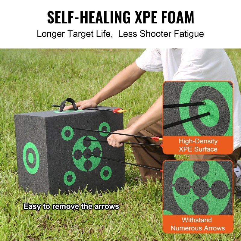BENTISM Cube XPE Foam Archery & Bow Target