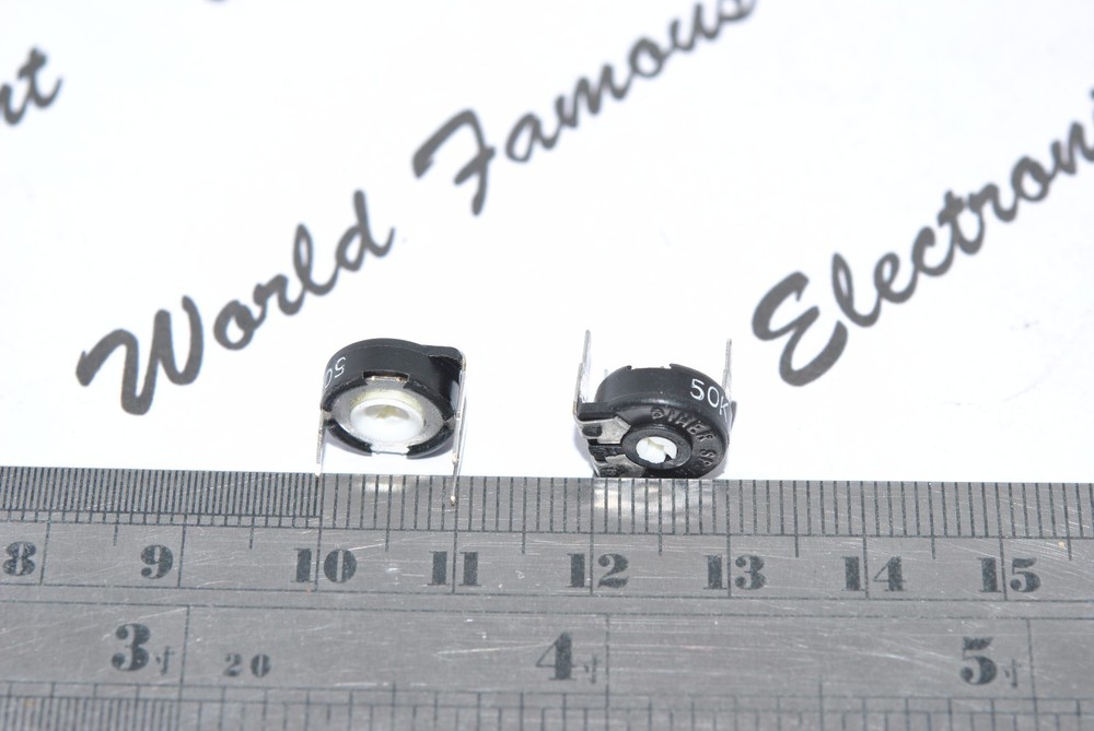 4pcs PIHER 50K Trimmer Potentiometer Variable Resistors