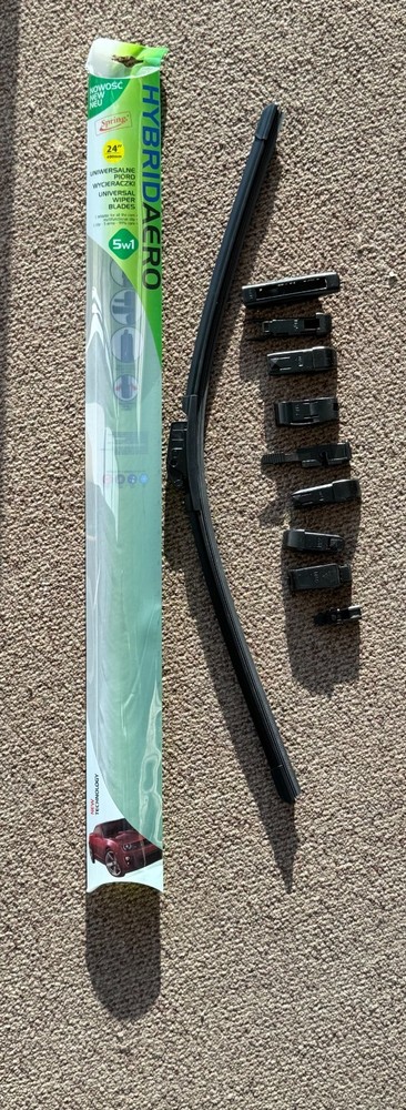 50 pcs Bulk 24" Universal Wiper Blades  Master Case