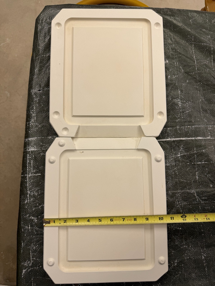 VINTAGE DUNCAN CERAMIC MOLD #DM-642A CHALKBOARD