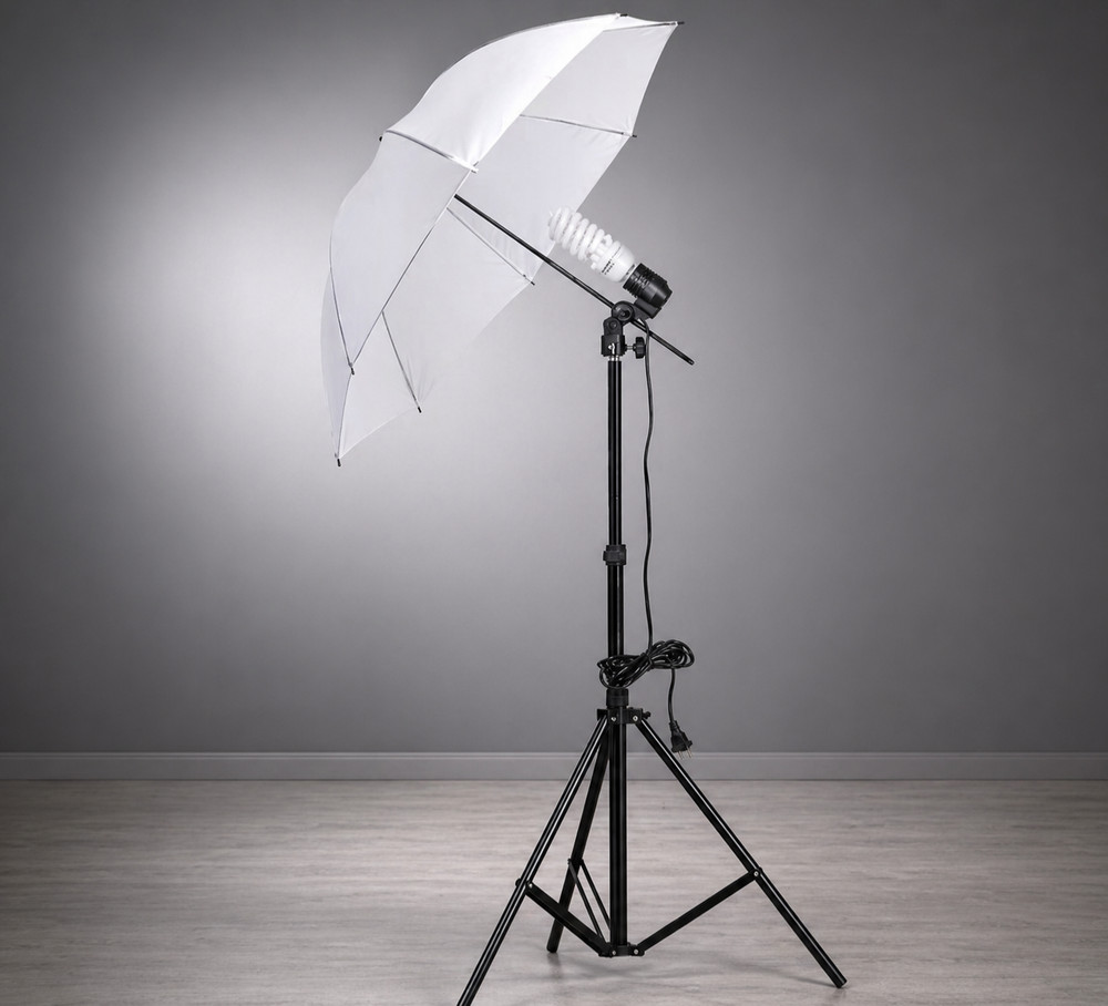33" 83cm Studio Flash Translucent White Soft Umbrella