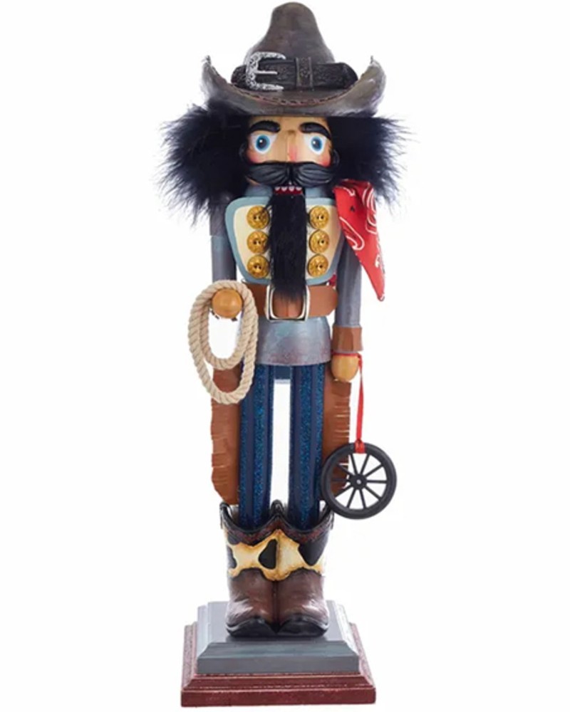 Kurt Adler 19" Hollywood Nutcrackers&trade; Cowboy Nutcracker Multi