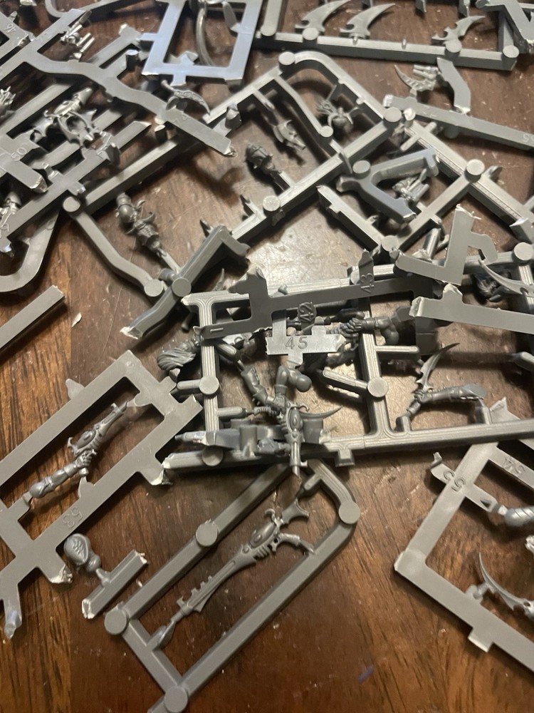 Warhammer 40 K Dark Elder Bit Lot. S8