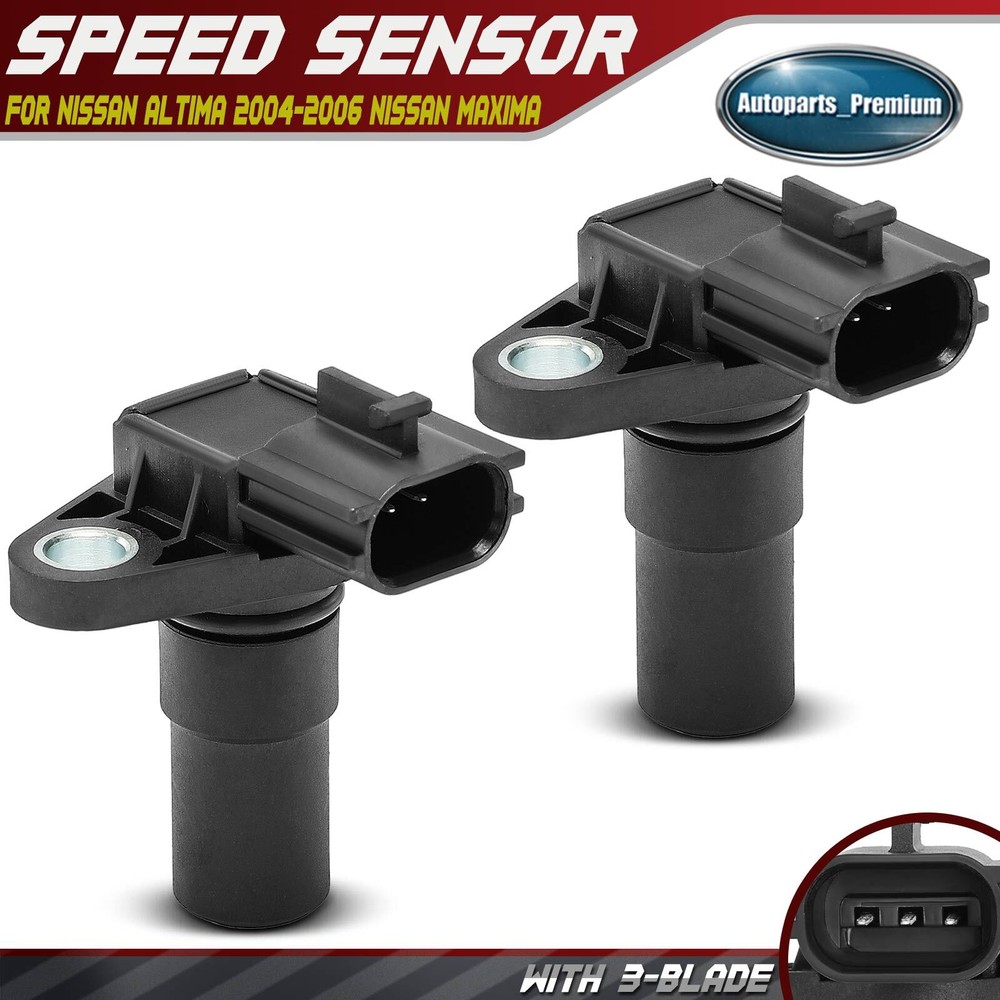 2x Speed Sensor for Nissan Altima 2004-2006 Maxima 00-04 Automatic Transmisison