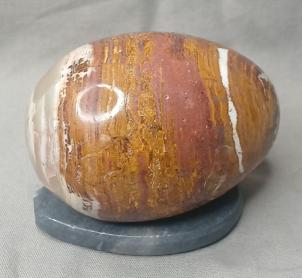 Marble Stone Egg Brown Beige White