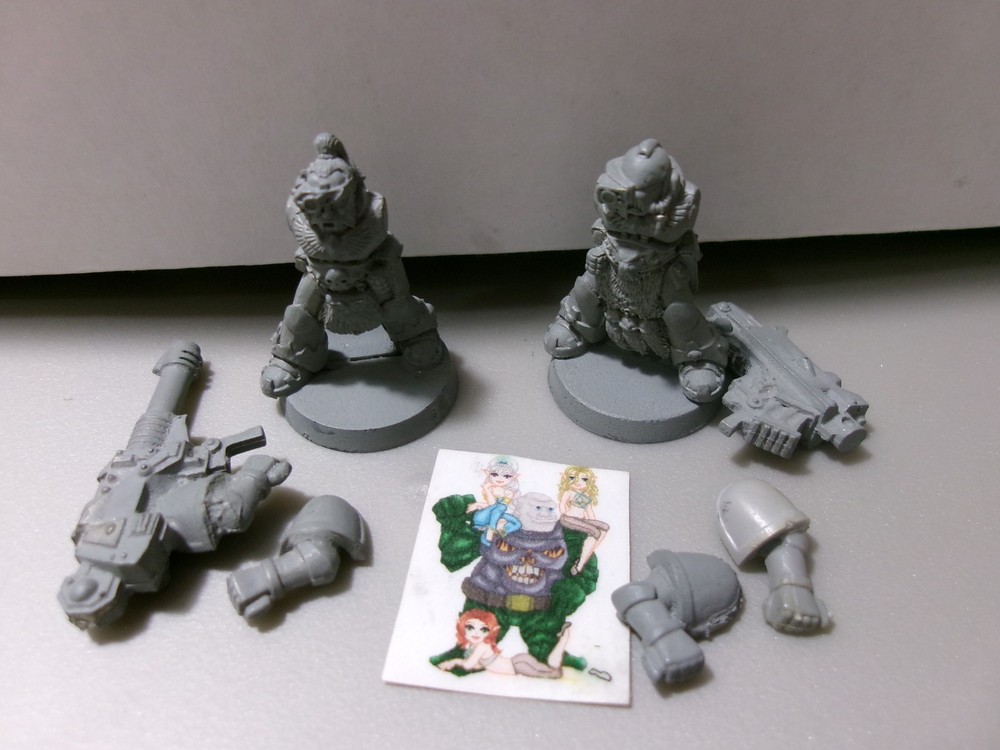 =Warhammer SPACE WOLVES Wolf Devastators 49=