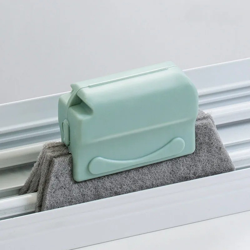 Magic Window Track Cleaner, Window Groove Cleaning Brush Tools Set.