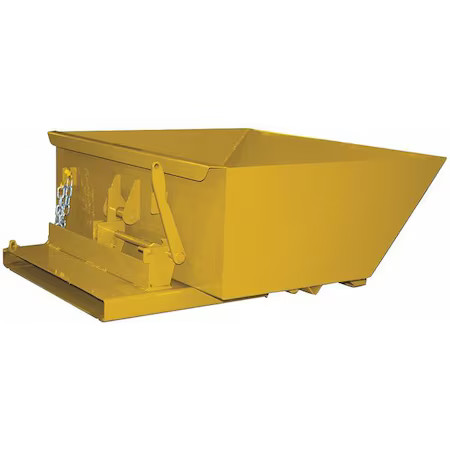Self-Dumping Hopper, 9.0 Cu. Ft. Cap.,  3355Lpyellow