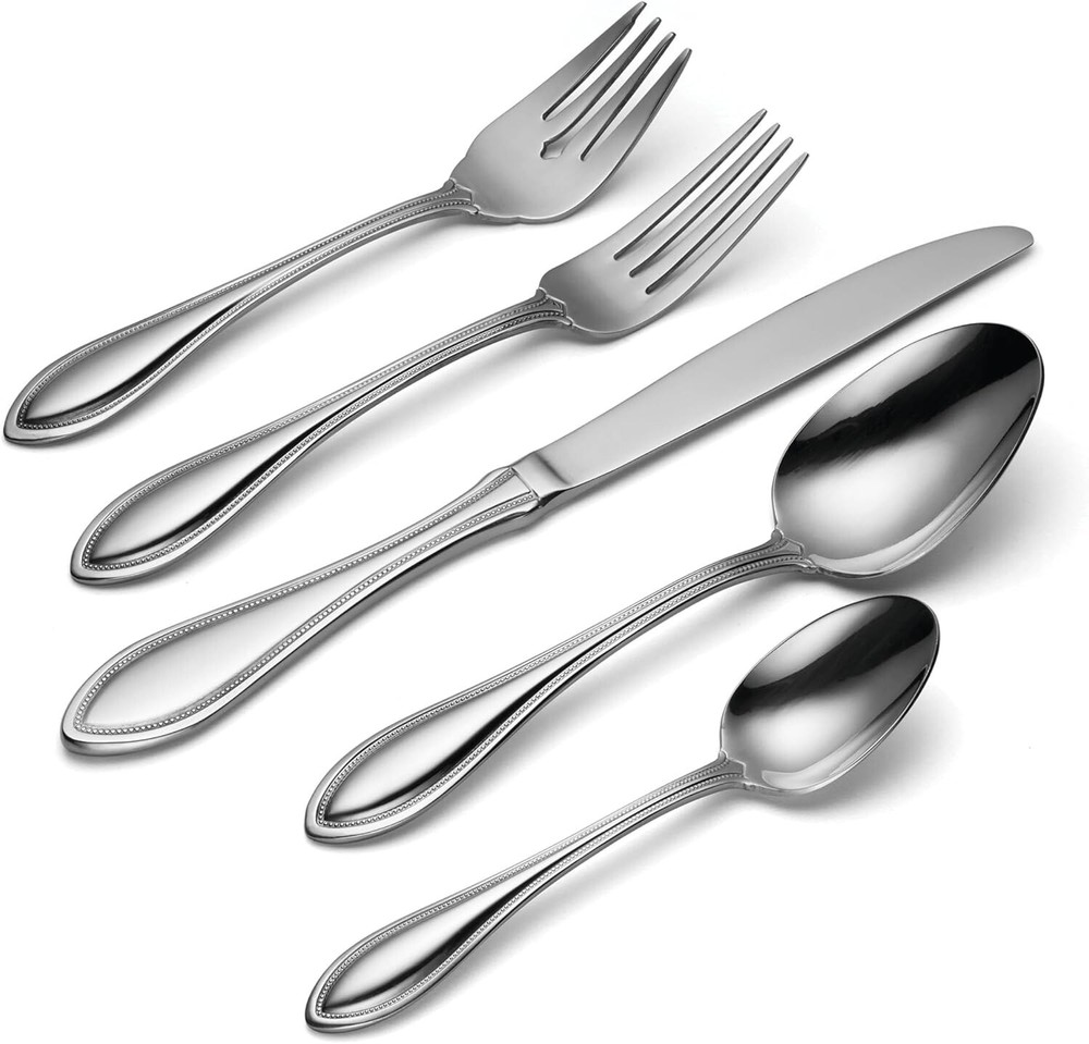 American Harmony 20-Piece Flatware Set - Timeless Design for Everyday Dining