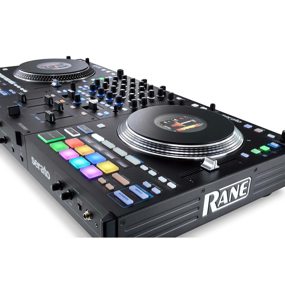Rane PERFORMER 4-Channel Motorized Stems Pro DJ Controller w Laptop Case