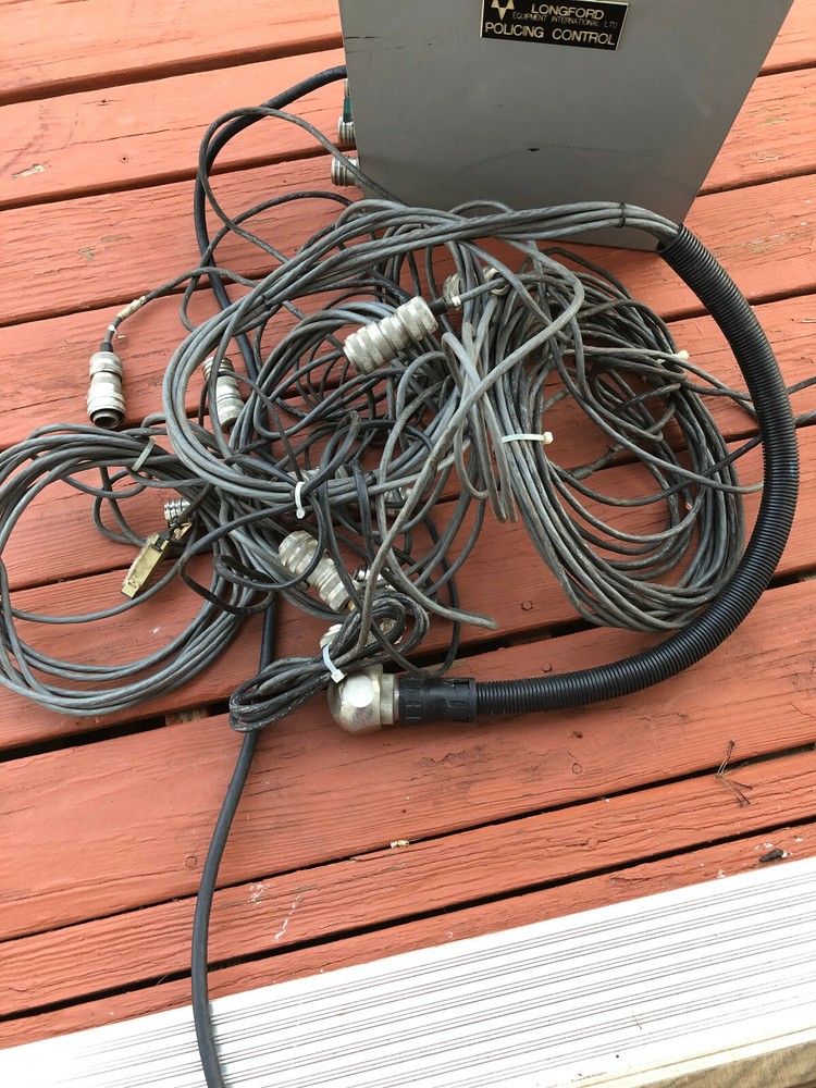 LONGFORD INTERNATIONAL M2782 FEEDER POLICING CONTROLLER  WITH CABLES 