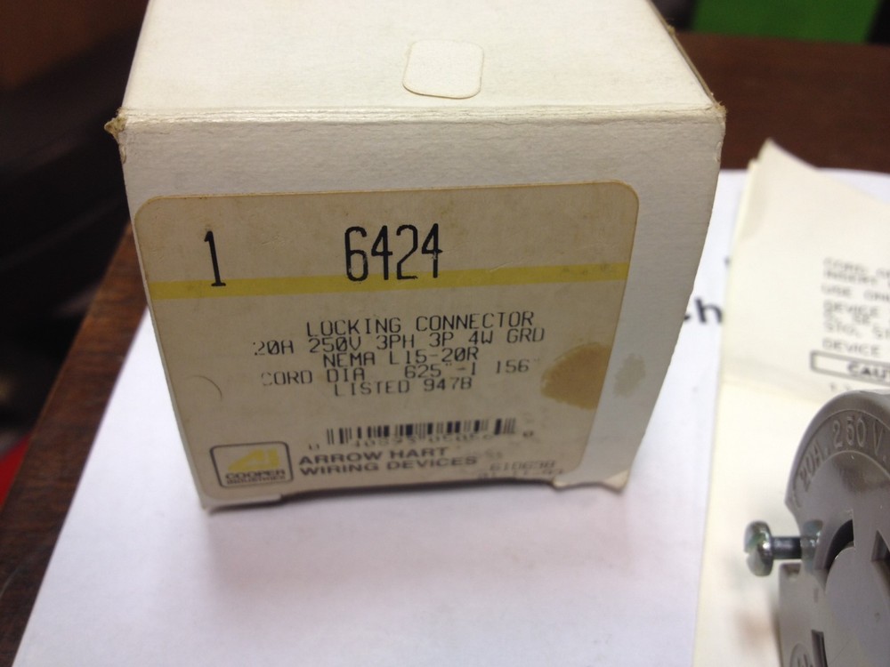 ARROW HART AH6424 CONNECTOR W137