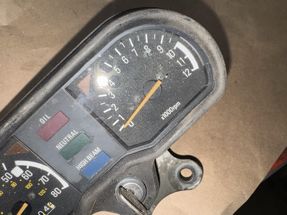 83 yamaha Rx-50 Speedometer Tachometer Ignition Switch