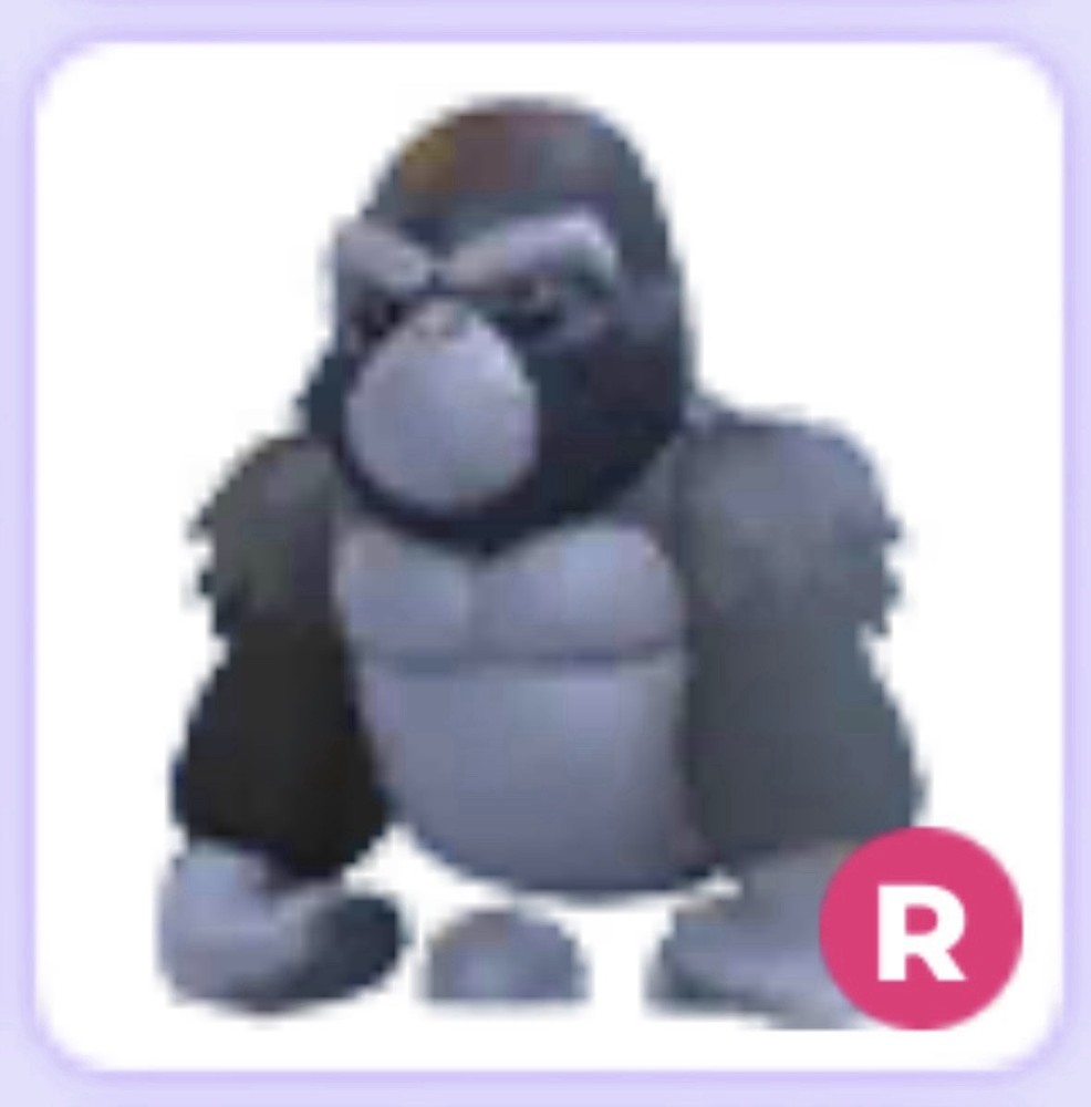 Ride R Silverback Gorilla❤️ Legendary❤️ Adopt Me Pet